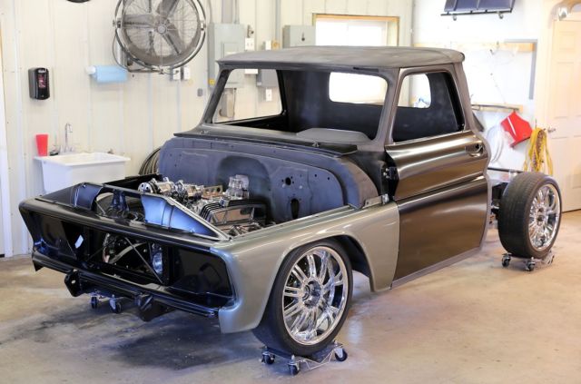1966 Chevy C10 short bed Fleetside - 383 stroker - 700R4 - project truck 1966 Chevrolet C-10