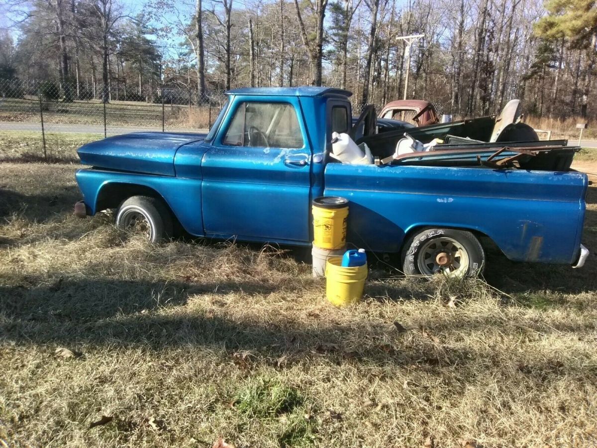 1966 Chevy c10 short bed NO RESERVE *95% RUST FREE GREAT BUILDER 1966 Chevrolet C-10