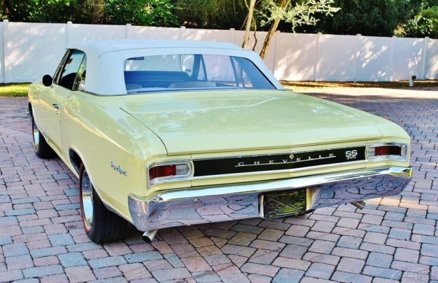 1966 Chevrolet Chevelle SS Convertible, 396 V8, Power Steering, Brakes, & - photo 10