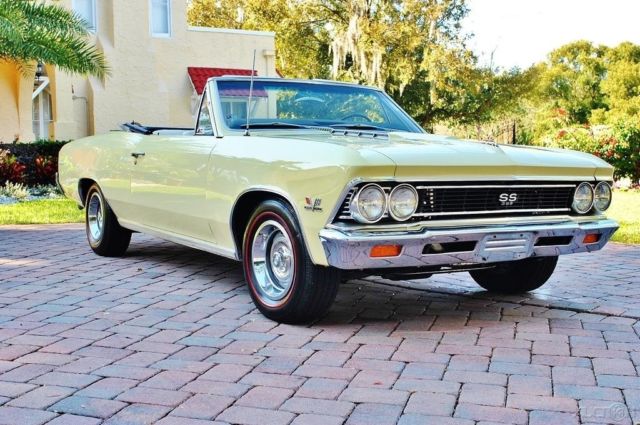 1966 Chevrolet Chevelle SS Convertible, 396 V8, Power Steering, Brakes, & - photo 2