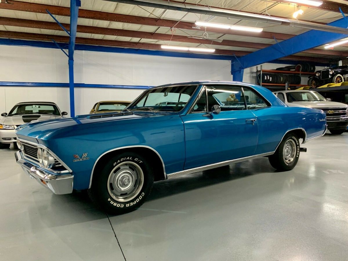 1966 Chevy Chevelle SS * True SS 396 / 4 Speed / Posi Marina Blue * Sharp! 1966 Chevrolet Chevelle SS