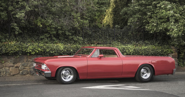 1966 Chevy El Camino Custom RestoMod. 3" Chop, 427 Big Block, Shaved, Lowered. 1966 Chevrolet El Camino