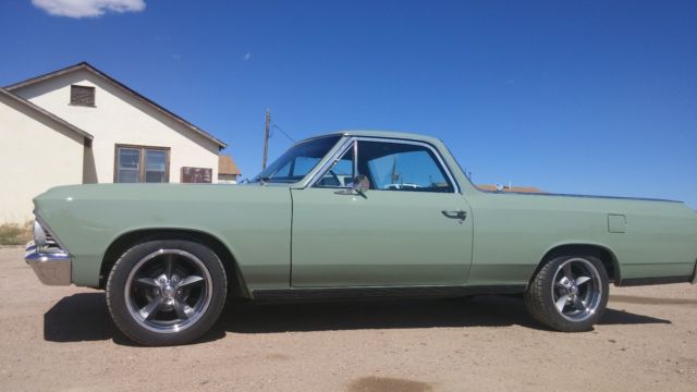 1966 Chevy El Camino frame off restoration 1966 Chevrolet El Camino malibu