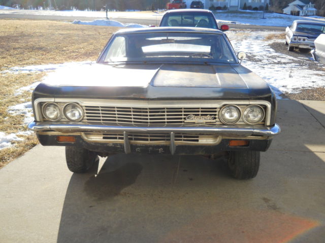 1966 Chevy Impala 2 Door Hardtop Project Car (Please Read Description) 1966 Chevrolet Impala
