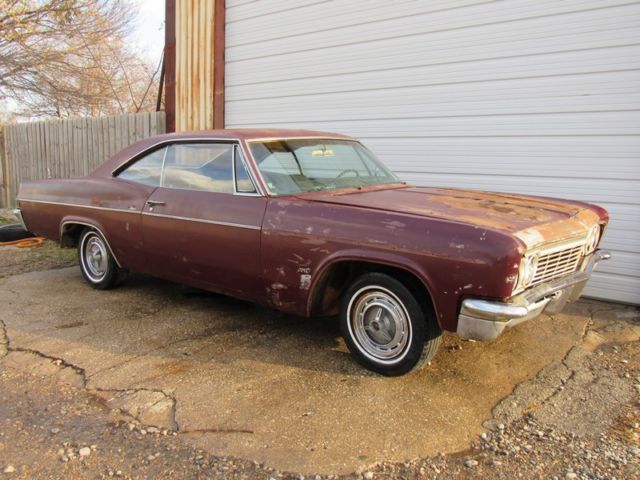 1966 CHEVY IMPALA SS 396 # MATCHING. PS,PB,A/C DALLAS TEXAS 1966 Chevrolet Impala SS