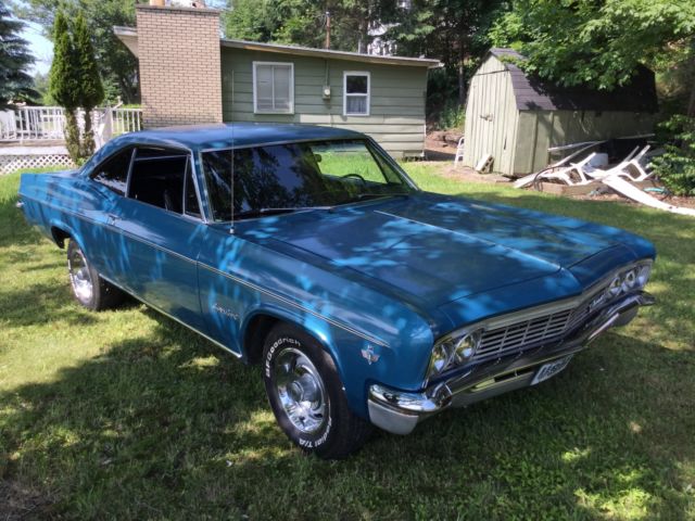 1966 Chevy Impala Super Sport Unrestored Real 168 Vin number 1966 Chevrolet Impala SS SuperSport