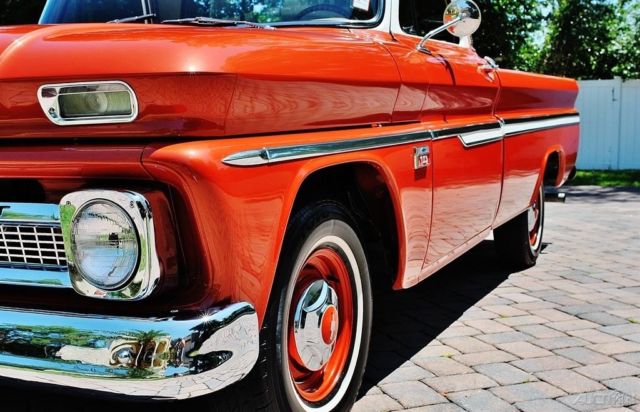 1966 chevy stunning truck 327 V8 4 Speed on the Floor w/ Power Steering & Brakes 1966 Chevrolet C10 Custom Cab Big Window Stunning Restoration