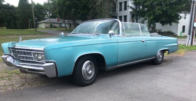 1966 CHRYSLER IMPERIAL CROWN CONVERTIBLE W/PARADE BOOTS 1966 Chrysler Imperial CROWN