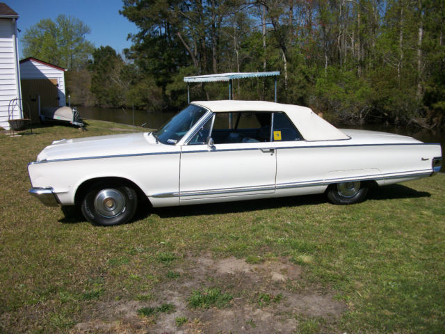 1966 Chrysler Newport convertible 1966 Chrysler Newport