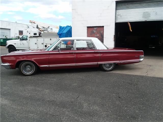 1966 CHRYSLER NEWPORT CUSTOM 68,100 Miles BURGANDY 383 BIG BLOCK Automatic 1966 Chrysler Newport CUSTOM