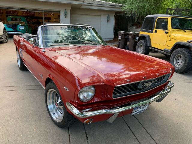 1966 Ford Mustang Convertible with Pony Interior - photo 4