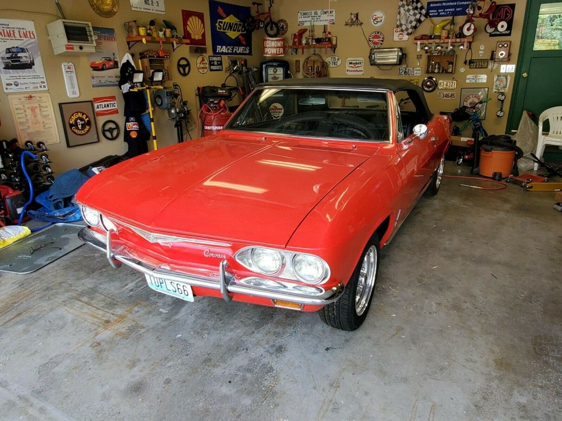 1966 Corvair convertible Restored, just about everything new! 1966 Chevrolet Corvair drop top!