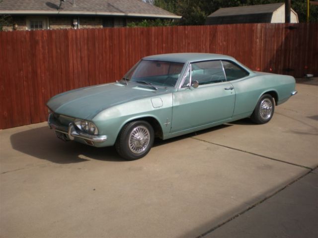 1966 Corvair Monza Cpe 110HP/PG Factory A/C 1966 Chevrolet Corvair Monza