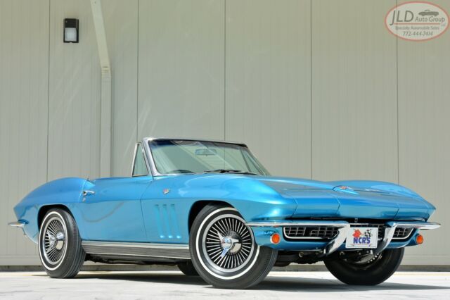 1966 Chevrolet Corvette Convertible! Factory AC! 4-Speed! NCRS Top Flight!