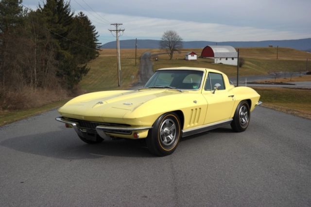 1966 Corvette Coupe *Factory A/C*PowerBrakes*PowerSteering*Auto*#sMatch300hp 1966 Chevrolet Corvette Factory A/C Power Brakes Power Steering