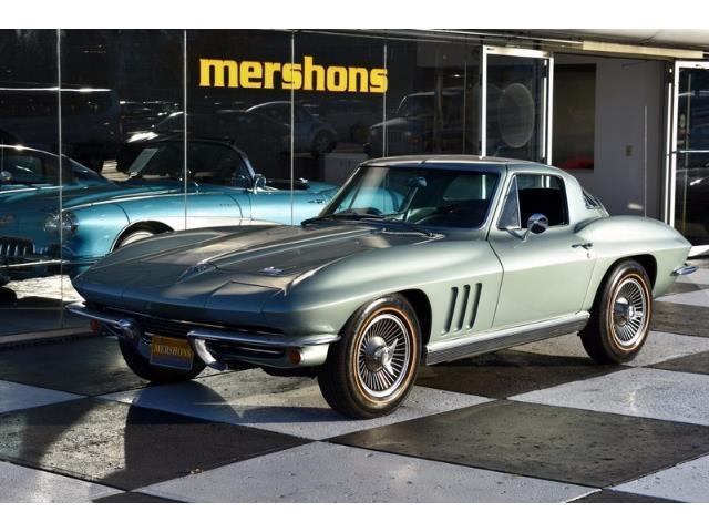 1966 Corvette Coupe, Mosport Green, Matching Numbers 327, Free Domestic Shipping 1966 Chevrolet Corvette