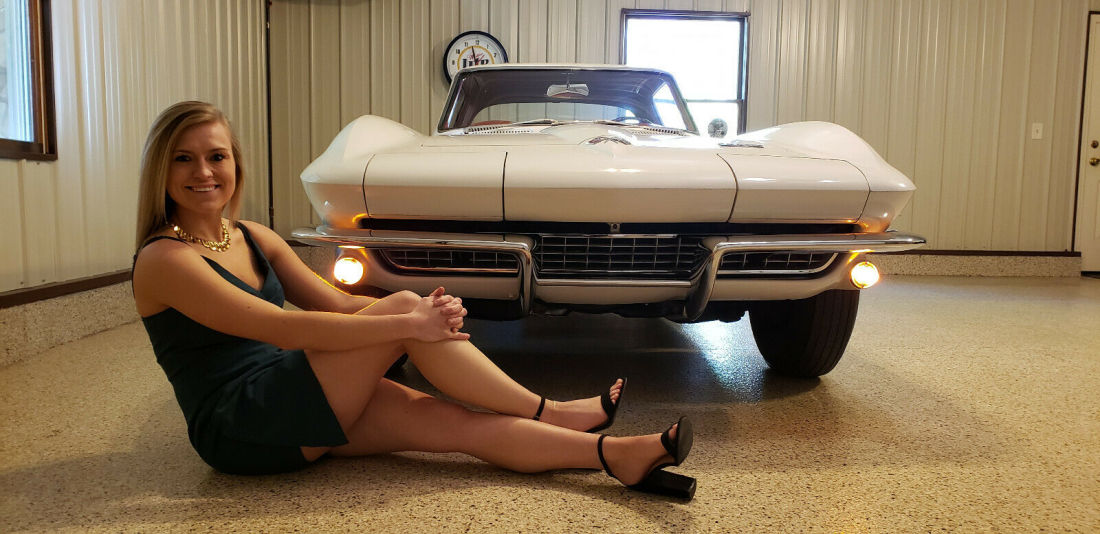1966 CORVETTE COUPE SURVIVOR 54K MILES 327 4 SPEED C2 classic car hot rod muscle 1966 Chevrolet Corvette