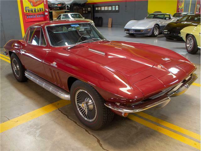 1966 Corvette Milano Maroon w/Black interior, L72 427/450hp, 4-spd 1966 Chevrolet Corvette L72 427/450hp