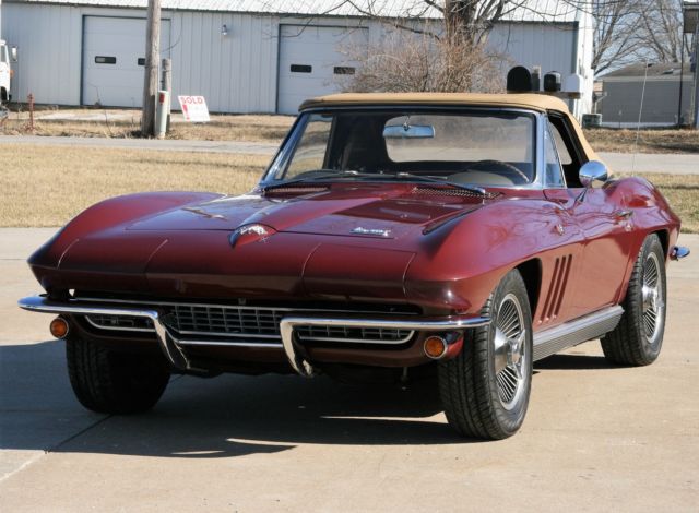 1966 CORVETTE NUMBERS MATCHING 300HP 4 SPEED KNOCK OFFS ORIGINAL COLORS 1966 Chevrolet Corvette #'S MATCHING 300HP