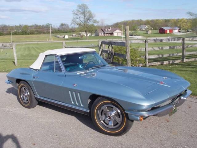 1966 Corvette Stingray Convertible, Matching 327 Manual 4 speed,2 tops, Excond 1966 Chevrolet Corvette Stingray