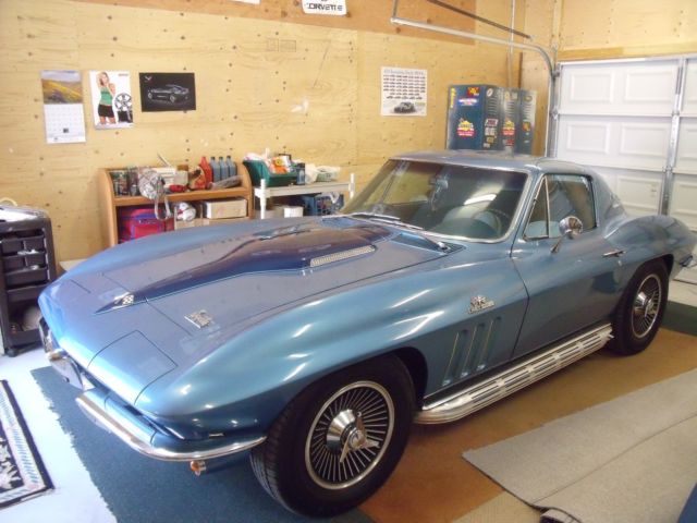 1966 Corvette Stingray fastback coupe, 427 big block Vette engine (NOM), 4 speed 1966 Chevrolet Corvette