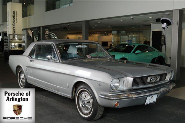 1966 Coupe Used Gas V8 Automatic Silver 1966 Ford Mustang