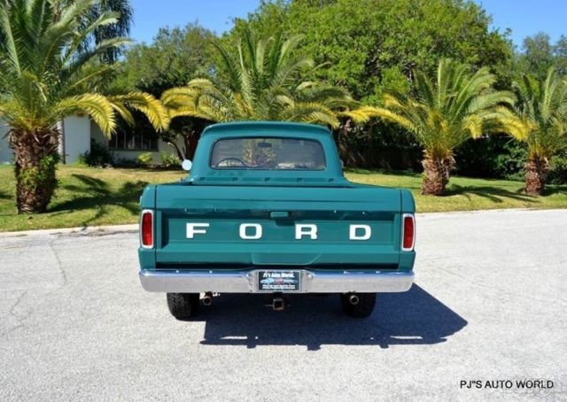 1966 Ford F-100 Custom Cab Short Bed 352 V8 code L Holly Green - photo 11