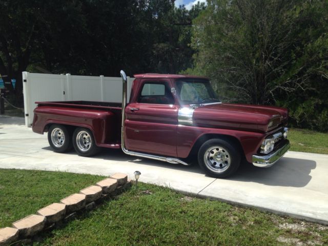 1966 Custom GMC Tandem Stretched Stepside Truck 1966 GMC 1000