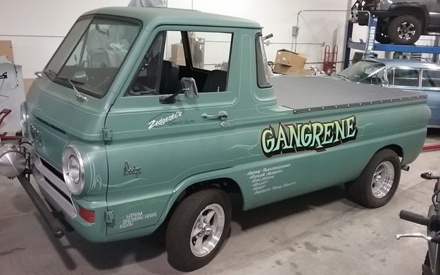 1966 Dodge A-100 Gasser 360/727 Front Discs New 411 Diff, Pistol Grip, Americans 1966 Dodge Other Pickups A-100 Van Pickup Gasser