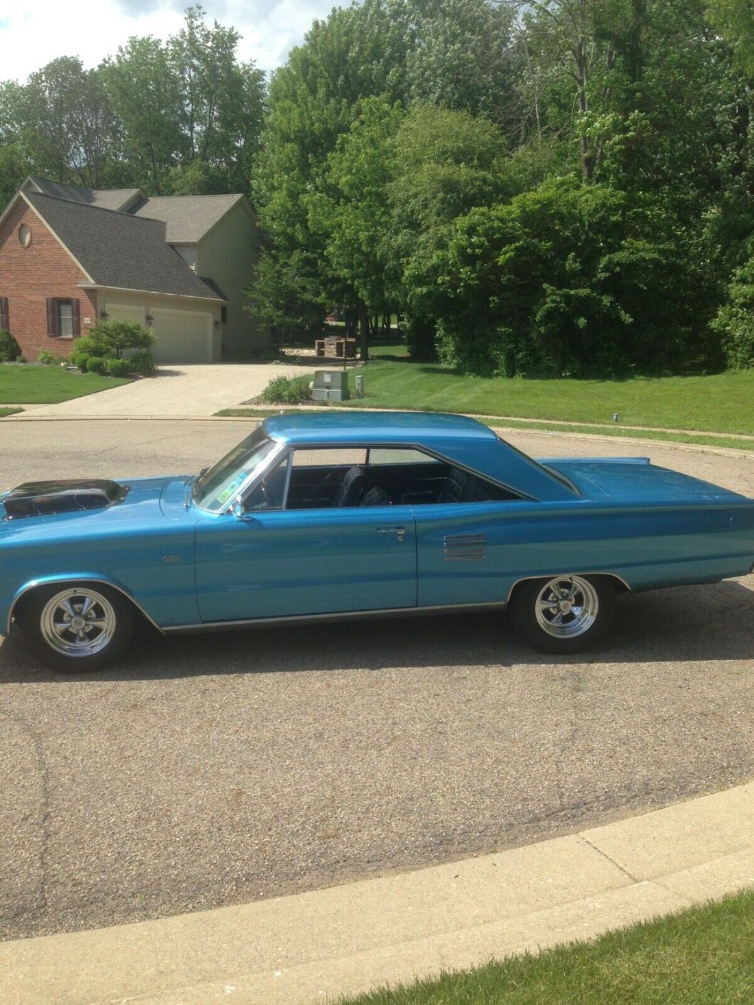 1966 Dodge Coronet 500 Blue RWD Automatic 1966 Dodge Coronet 500