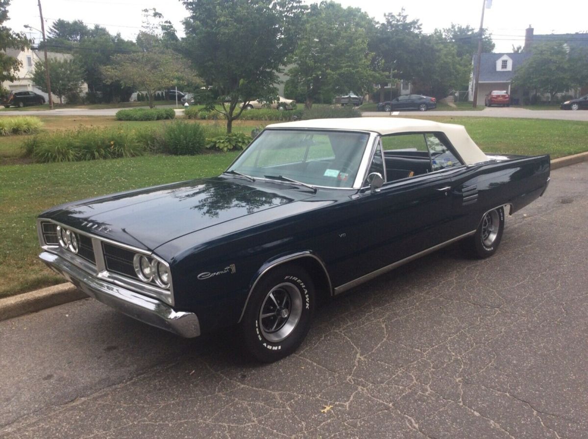 1966 Dodge Coronet 500 Convertible Big Block 4 Speed 1966 Dodge Coronet