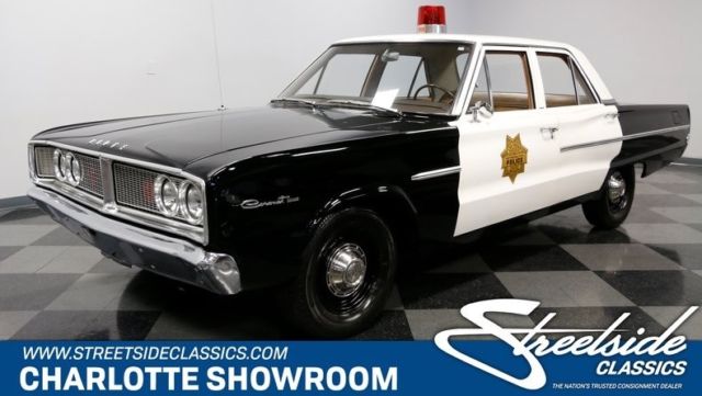 1966 Dodge Coronet Police Car Sedan 225 CI Slant 6 Automatic (Column) Classic V 1966 Dodge Coronet Police Car