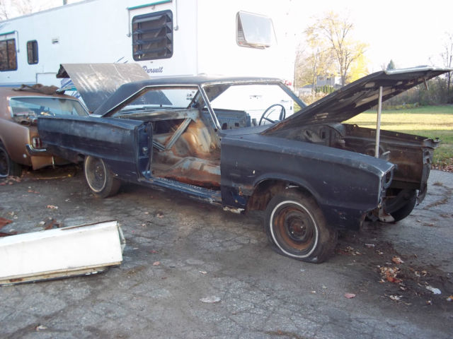 1966 Dodge Coronet Project car garage find drag car rolling factory 383 car 1966 Dodge Coronet 2door