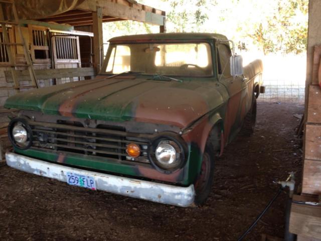 1966 Dodge D100 Sweptline No Reserve Rat Rod Hot Rod 1966 Dodge D100