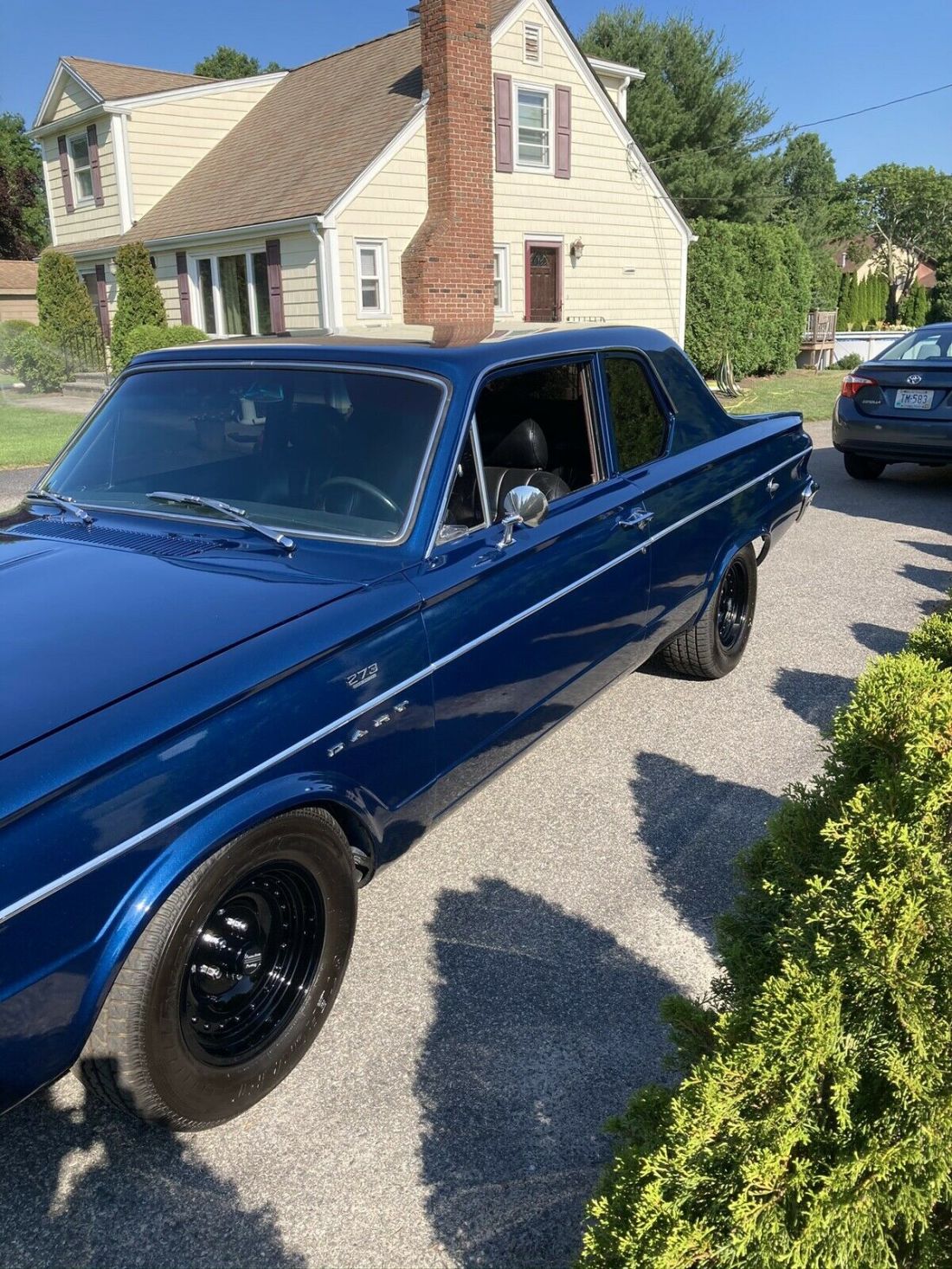 1966 Dodge Dart Coupe Blue RWD Manual 1966 Dodge Dart