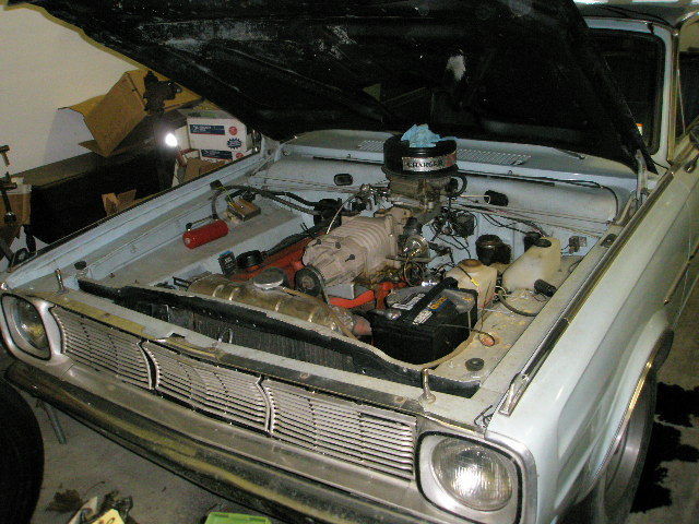 1966 Dodge Dart GT with blown slant 6 1966 Dodge Dart