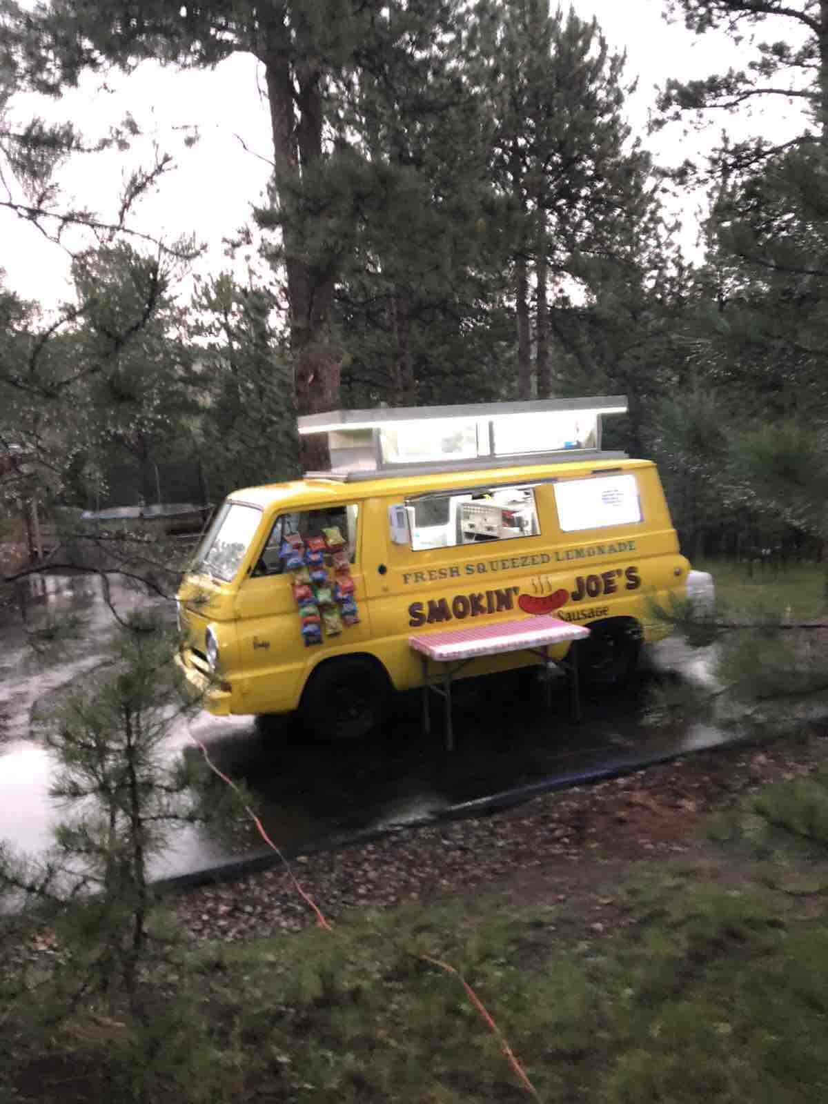 1966 Dodge food truck Van Yellow RWD Automatic food truck 1966 Dodge food truck food truck