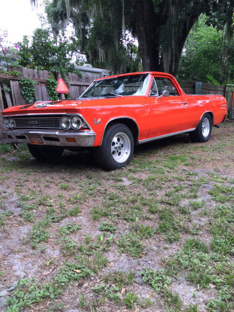1966 ELCAMINO SOLID IDAHO TRUCK 350 MUNCIE 4 SPEED 3.O8 POSI 1966 Chevrolet El Camino ELCAMINO SS