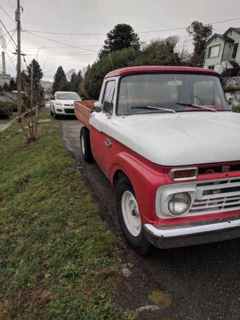 1966 Ford F-250 Red/White - photo 2