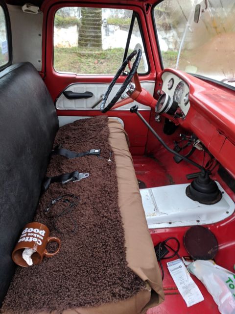 1966 Ford F-250 Red/White - photo 6
