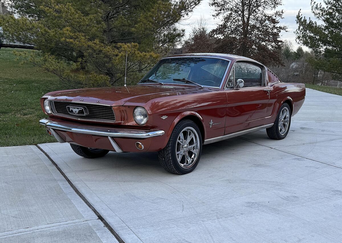 1966 FORD FASTBACK FASTBACK 289 5SPD PS DISC PONY EMBERGLO - photo 10