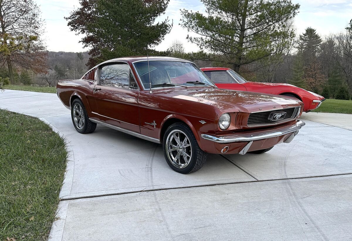1966 FORD FASTBACK FASTBACK 289 5SPD PS DISC PONY EMBERGLO - photo 11
