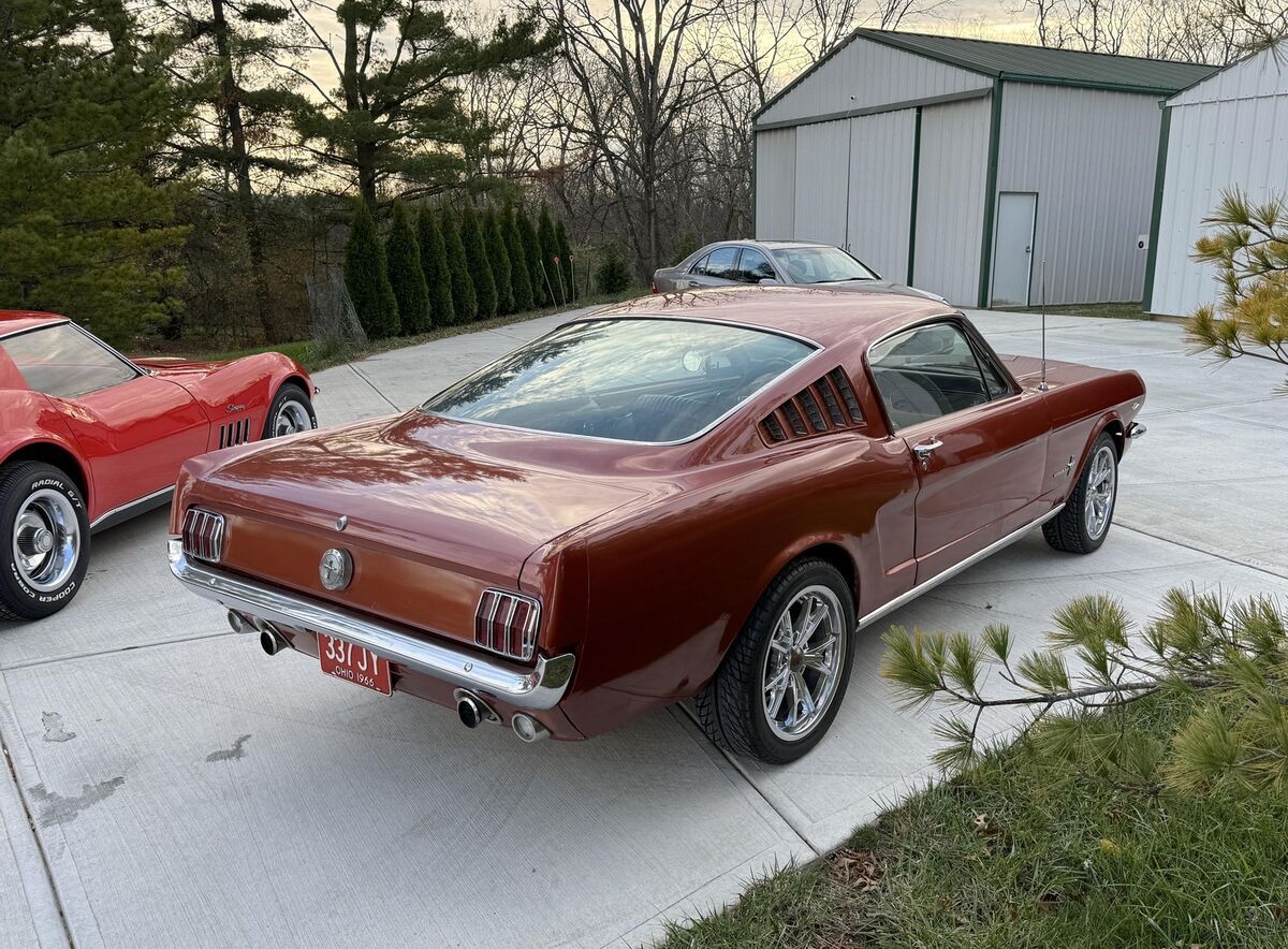 1966 FORD FASTBACK FASTBACK 289 5SPD PS DISC PONY EMBERGLO - photo 5