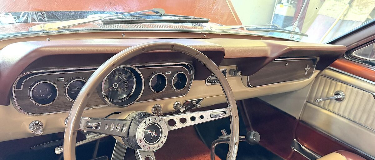 1966 FORD FASTBACK FASTBACK 289 5SPD PS DISC PONY EMBERGLO - photo 6