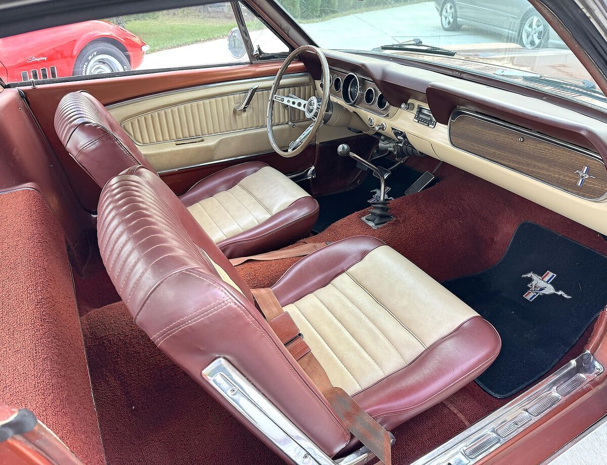1966 FORD FASTBACK FASTBACK 289 5SPD PS DISC PONY EMBERGLO - photo 8