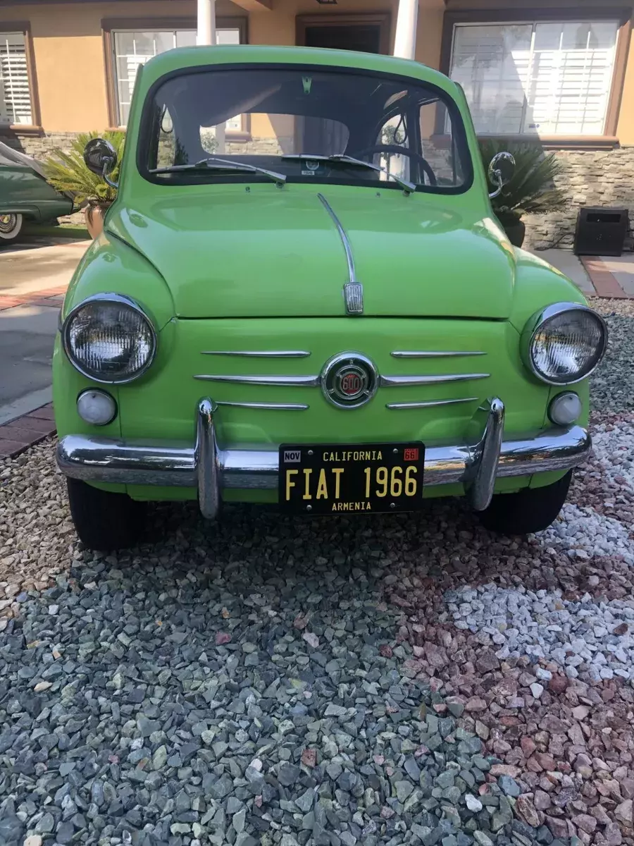 1966 Fiat 600 2 door coupe classic 1966 Fiat 600