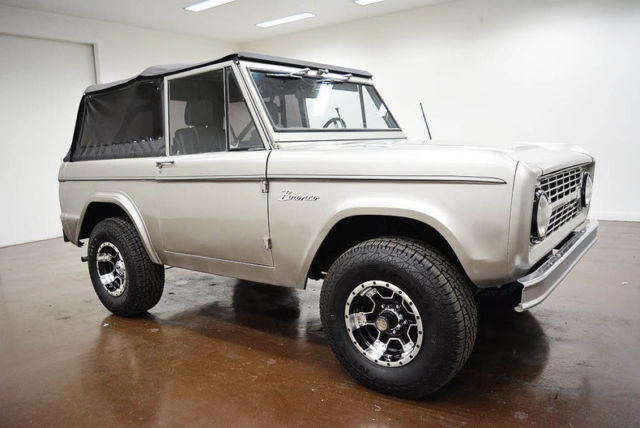 1966 Ford Bronco 13817 Miles Silver 170 Inline 6 Cylinder 3 Speed Manual 1966 Ford Bronco --