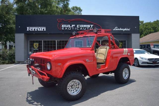 1966 Ford Bronco 44,801 Miles Red SUV V8 Other Manual 1966 Ford Bronco --