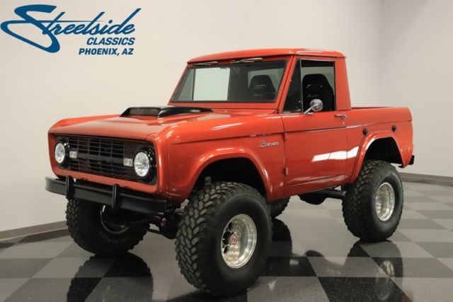 1966 Ford Bronco 66823 Miles Sunset Orange Pickup Truck 302 V8 3 Speed Manual 1966 Ford Bronco --