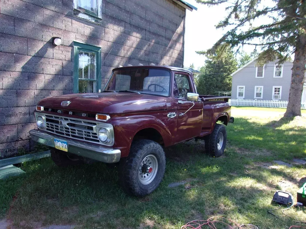 1966 Ford Custom f250 Stepside with High Boy Suspension 4wd 1966 Ford F-250